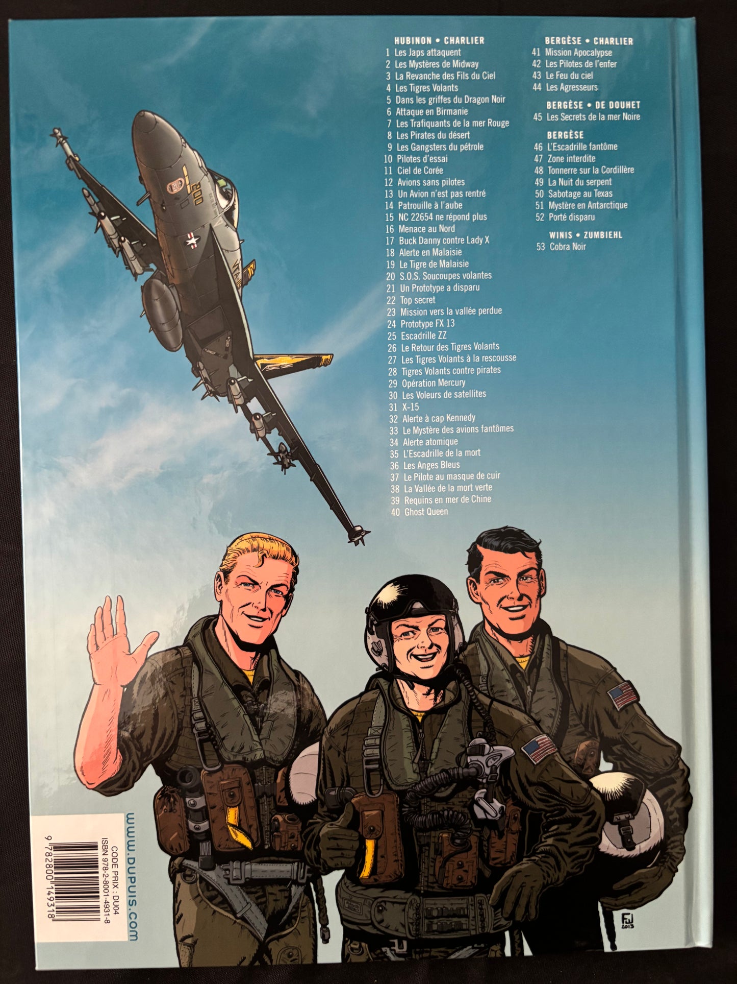 Bd - Buck Danny - Cobra noir - Winis - EO - 2013 - TTBE - Dupuis