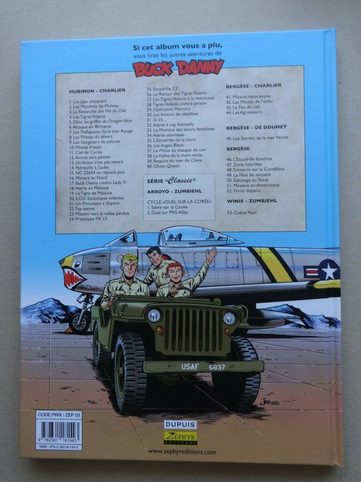 BD Buck Danny Classic- Duel sur Mig - N°2 - EO- cartonnée-2014-TTBE- Arroyo