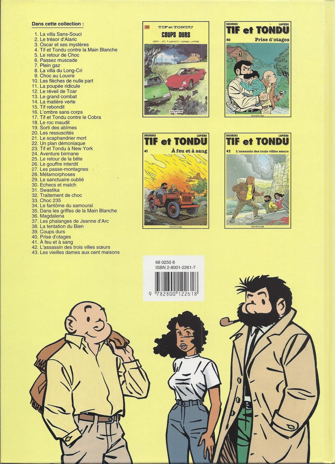 BD Tif et Tondu N°43- Les vieilles dames aux 100 maisons - E.O.1995 TBE - sikorski