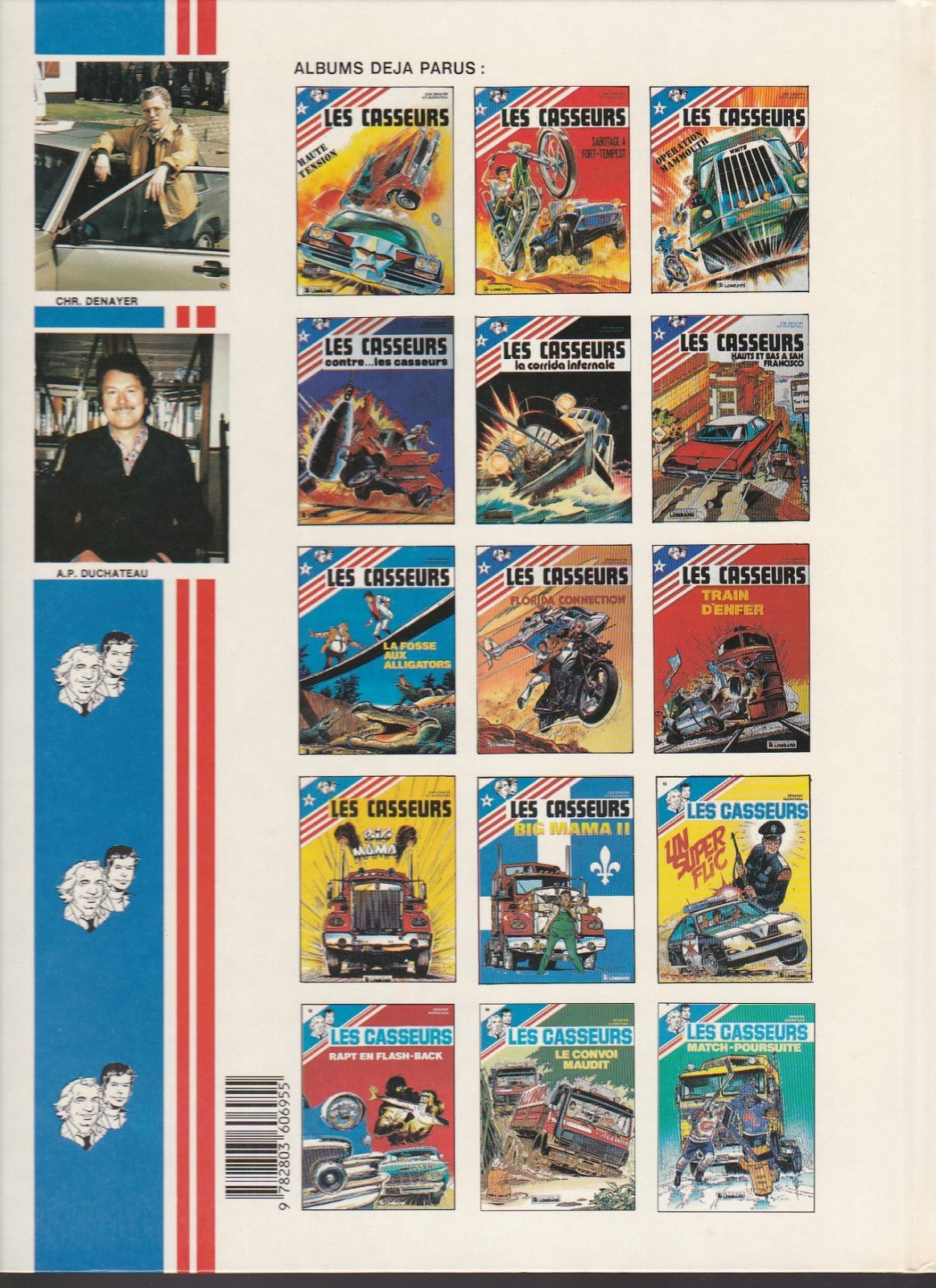 BD Les casseurs - Match - Poursuite- N°15 EO -1988 -TTBE- Denayer