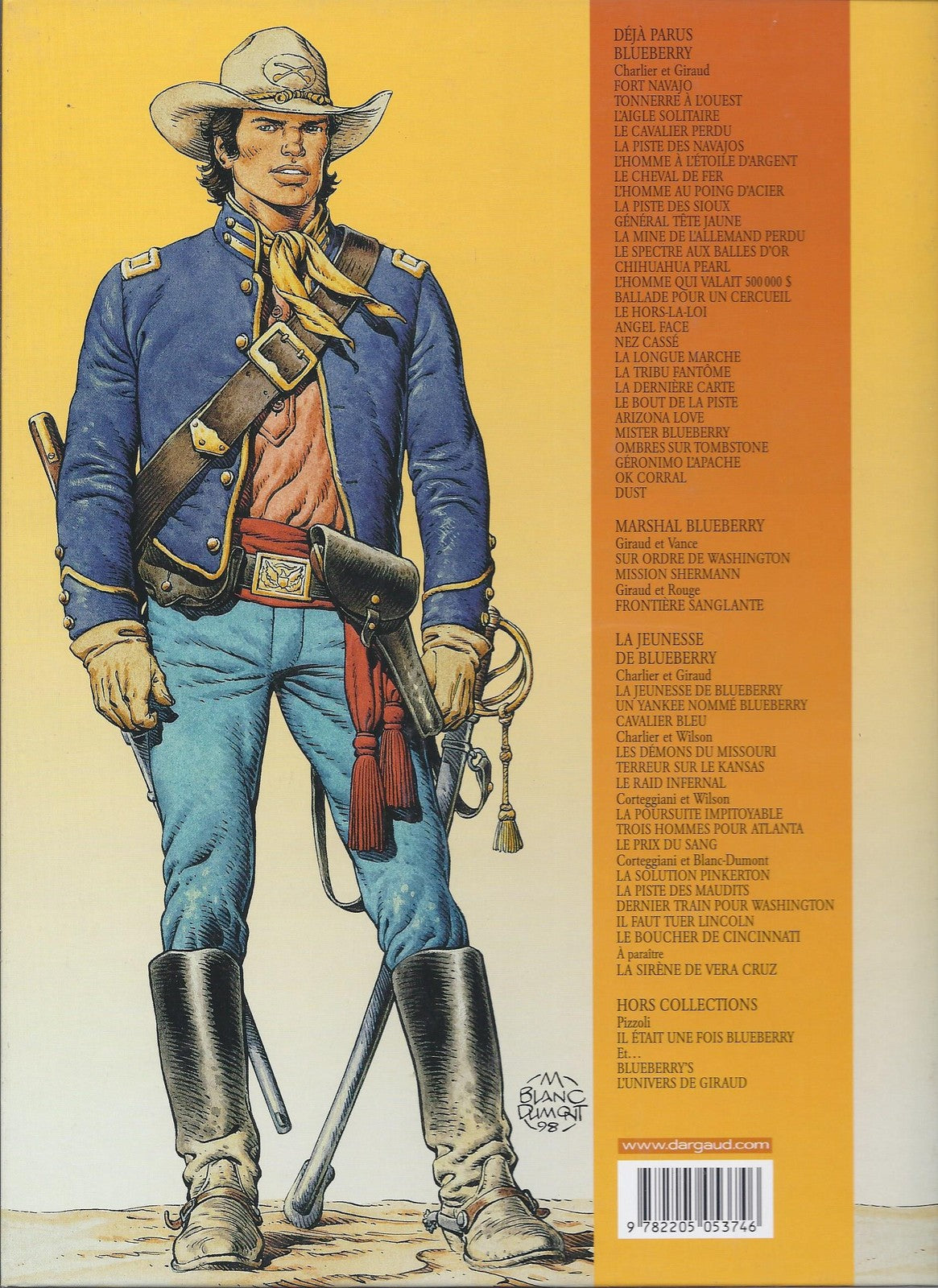 BD Blueberry-N°14 - (La jeunesse) -Le boucher de Cincinnati -E.O. 2005 - TBE -