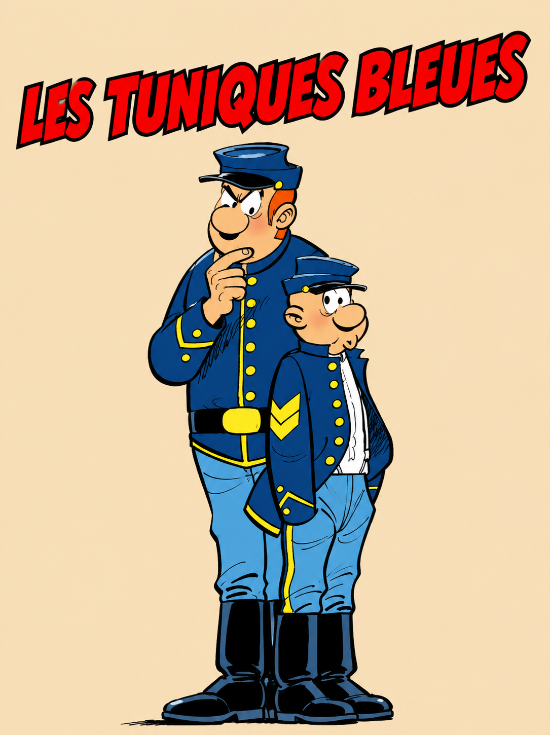 Les tuniques bleues