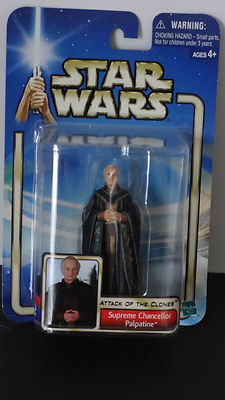  Figurine Star Wars - Collection 2 - Supreme Chancellor - 2002 - neuf  - Hasbro
