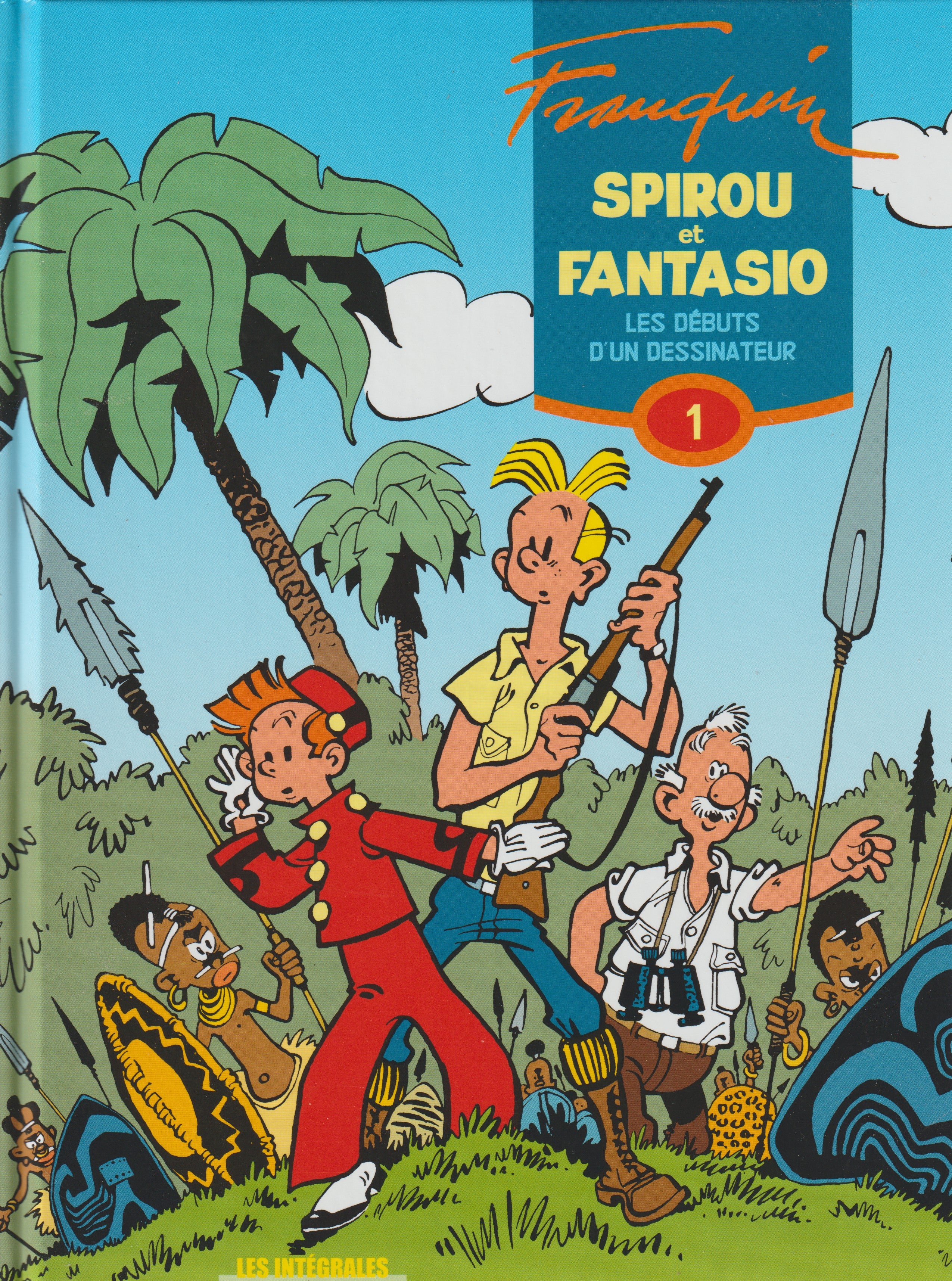 Bd - Spirou et Fantasio - Les débuts d'un dessinateur - Tome 1 - Franquin - EO - 2006 - TTBE - Dupuis