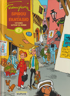 Bd - Spirou et Fantasio - Voyages autour du monde - Tome 3 - Franquin - EO - 2007 - TTBE - Dupuis