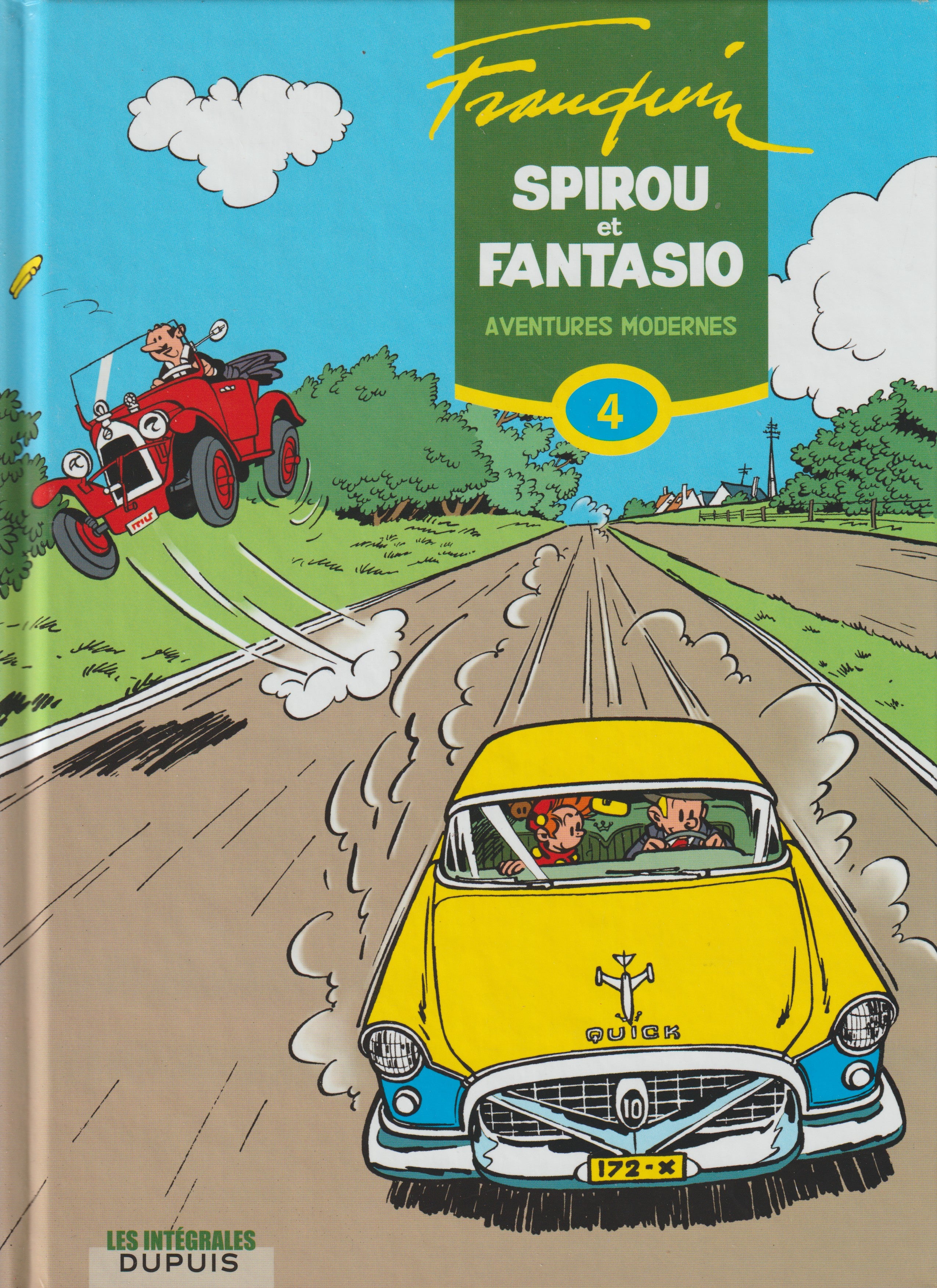 Bd - Spirou et Fantasio - Aventures modernes - Tome 4 - Franquin - EO - 2007 - TTBE - Dupuis