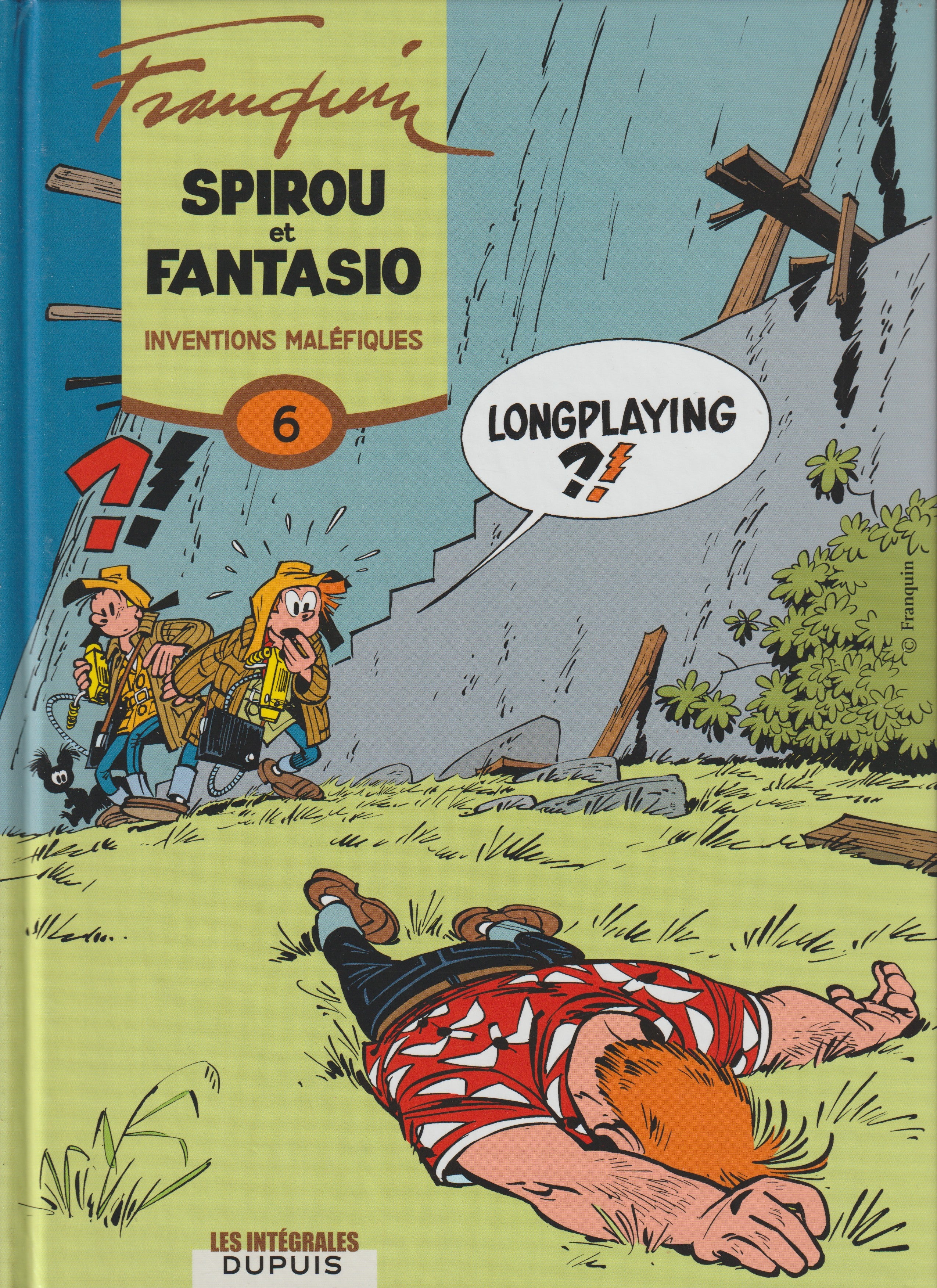 Bd - Spirou et Fantasio - Inventions maléfiques - Tome 6 - Franquin - EO - 2008 - TTBE - Dupuis