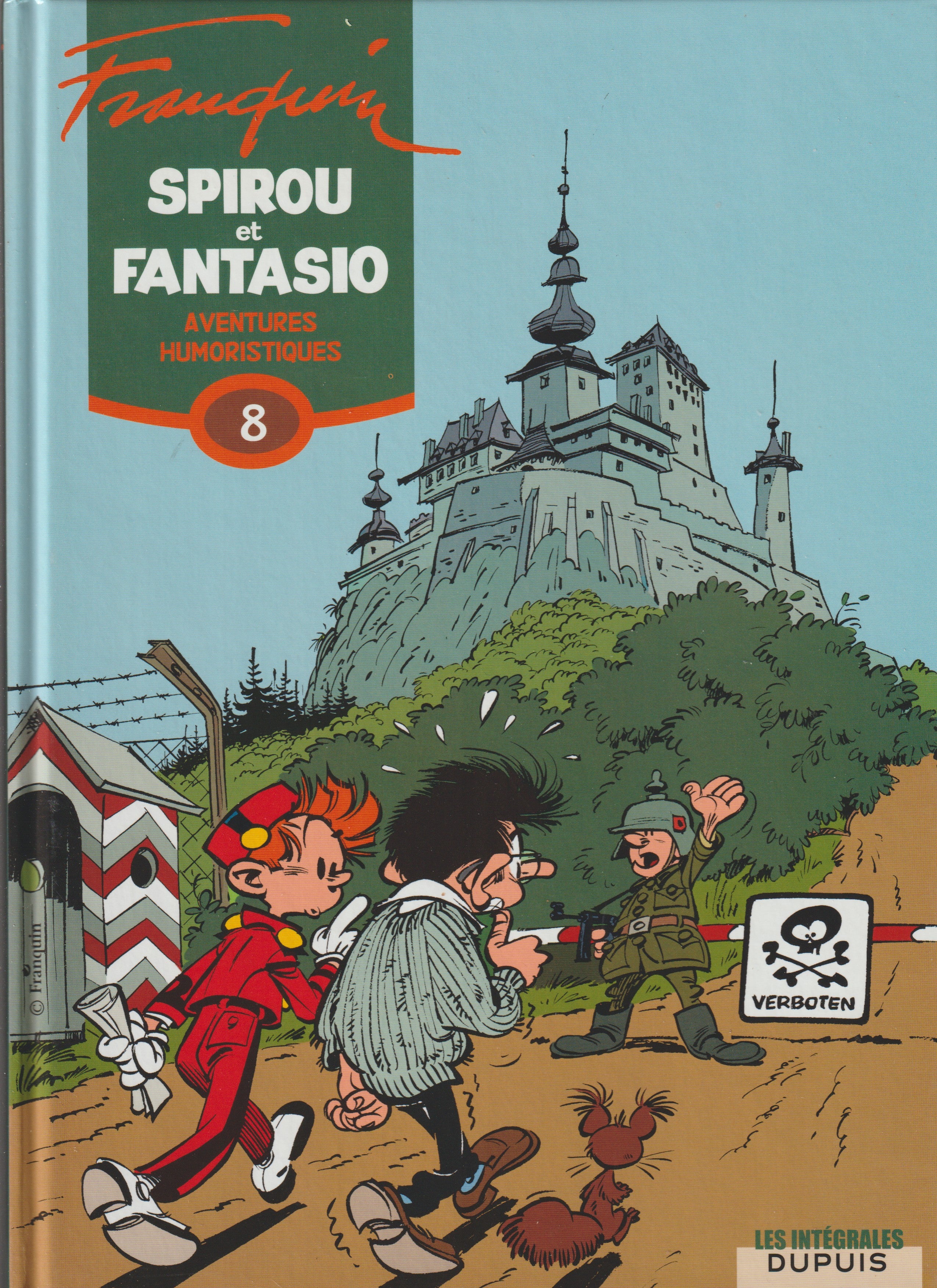 Bd - Spirou et Fantasio - Aventures humoristiques - Tome 8 - Franquin - EO - 2009 - TTBE - Dupuis