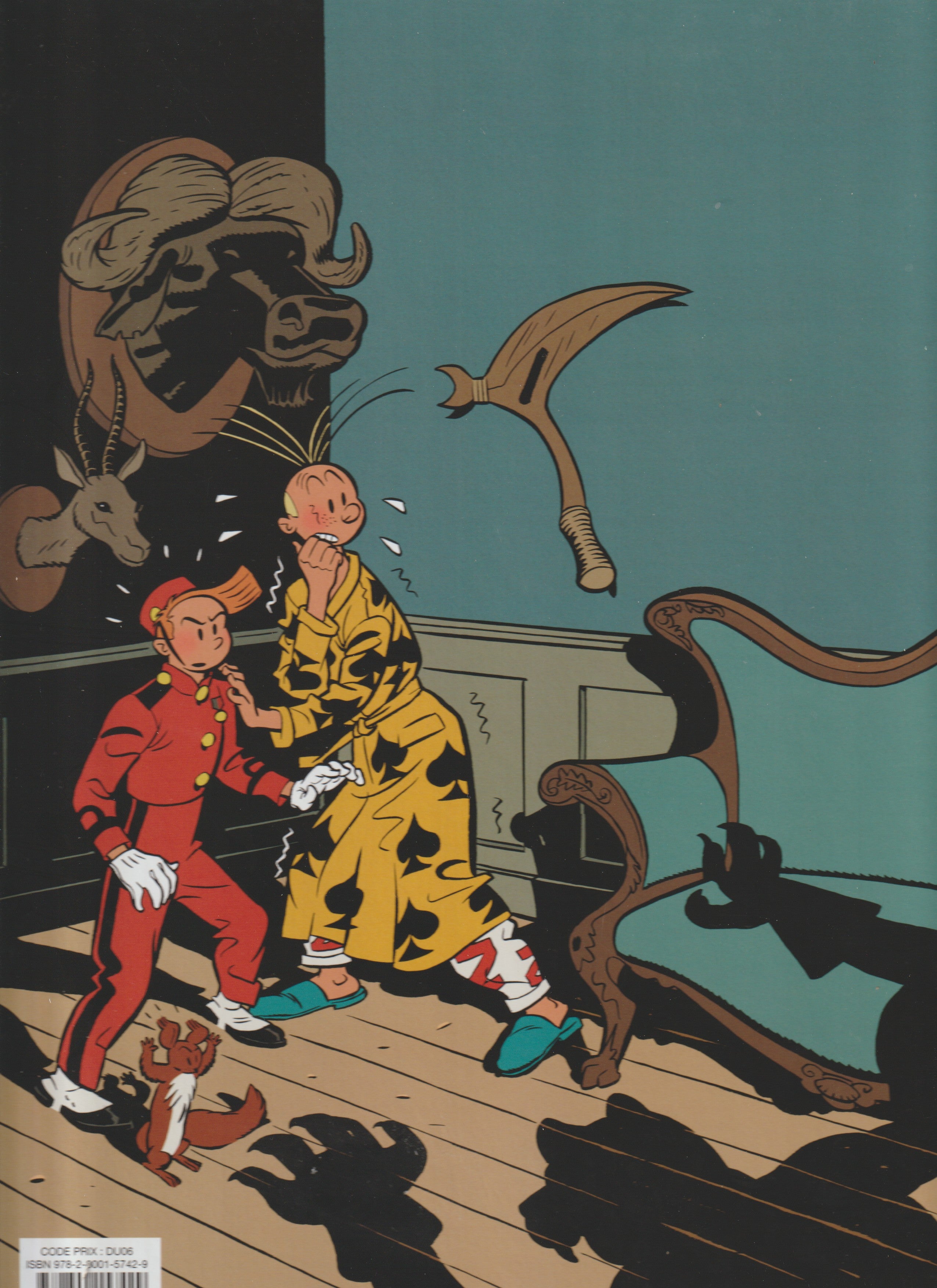Bd - Le Spirou de Schwartz et Yann - La femme léopard - Tome 7 - Olivier schwartz et Yann - EO - 2014 - TTBE - Dupuis