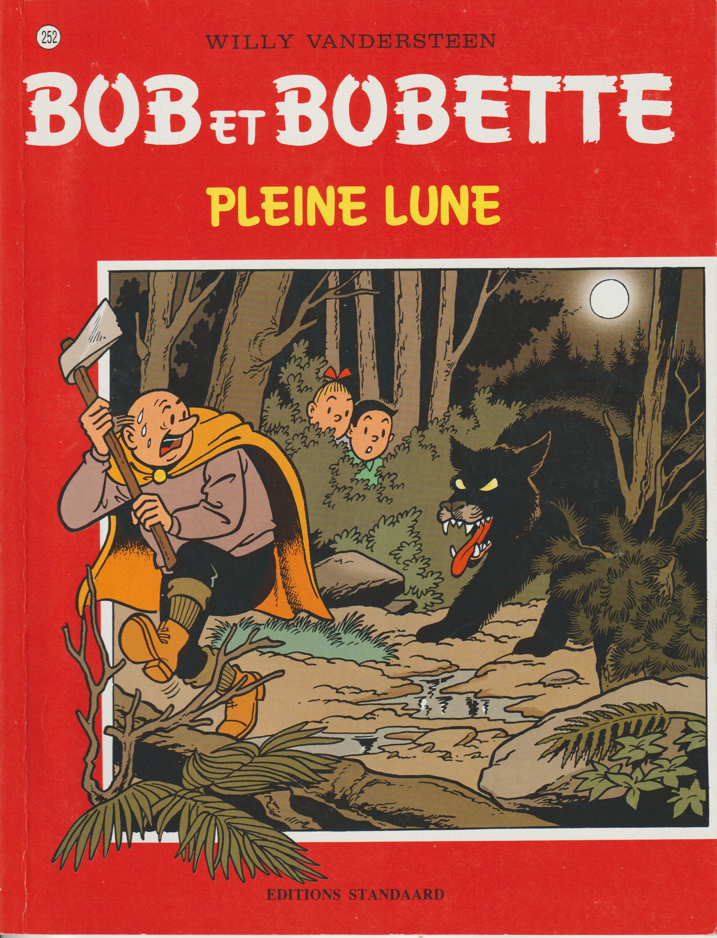 BD  Bob et Bobette - Pleine lune - N° 252 - EO - 1997 -TTBE-Vandersteen