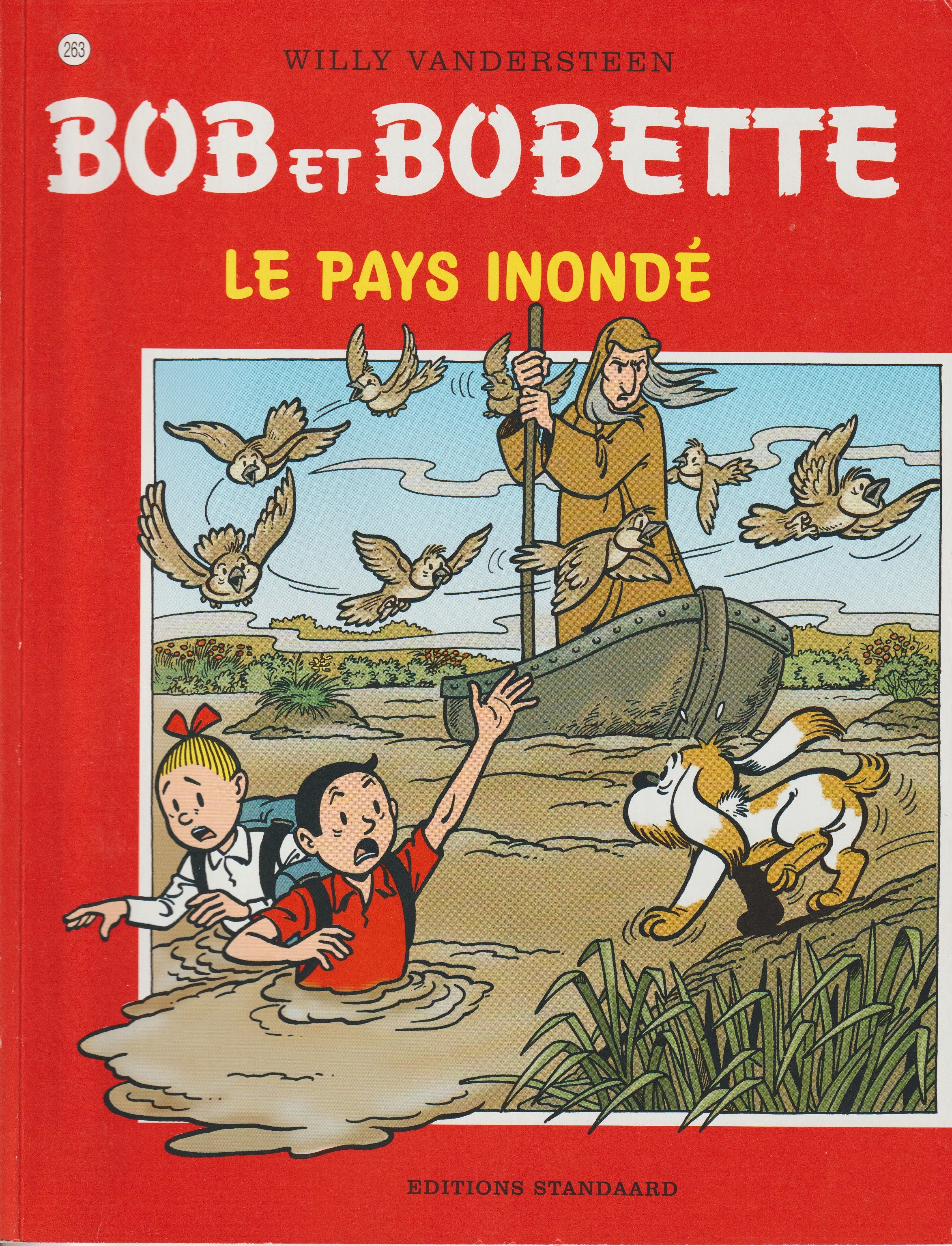 BD  Bob et Bobette - Le pays inondé - N° 263 - EO - 2000 -TTBE-Vandersteen