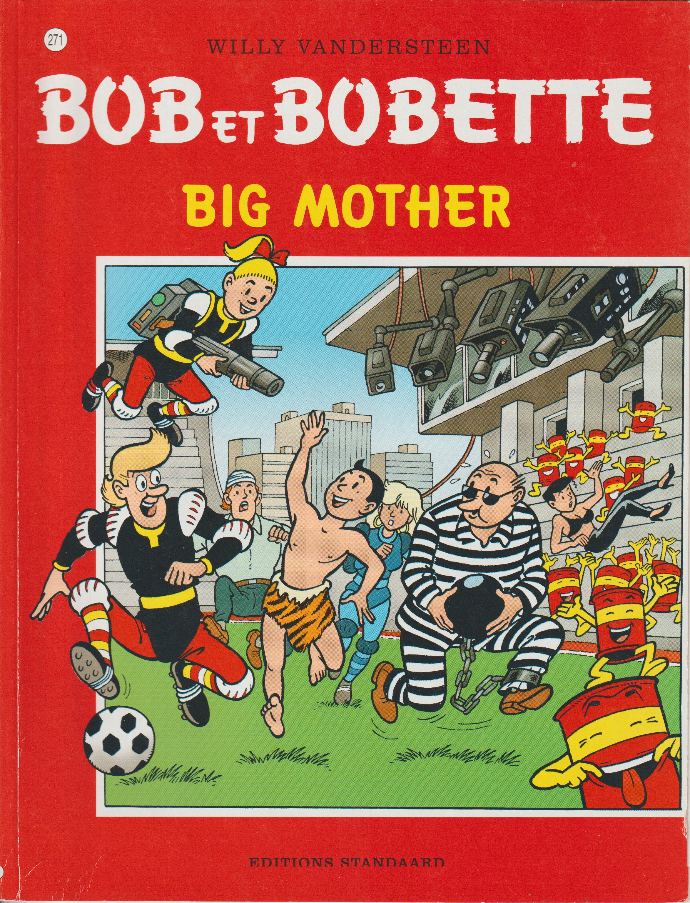 BD  Bob et Bobette - Big Mother - N° 271 - EO - 2001 -TTBE-Vandersteen