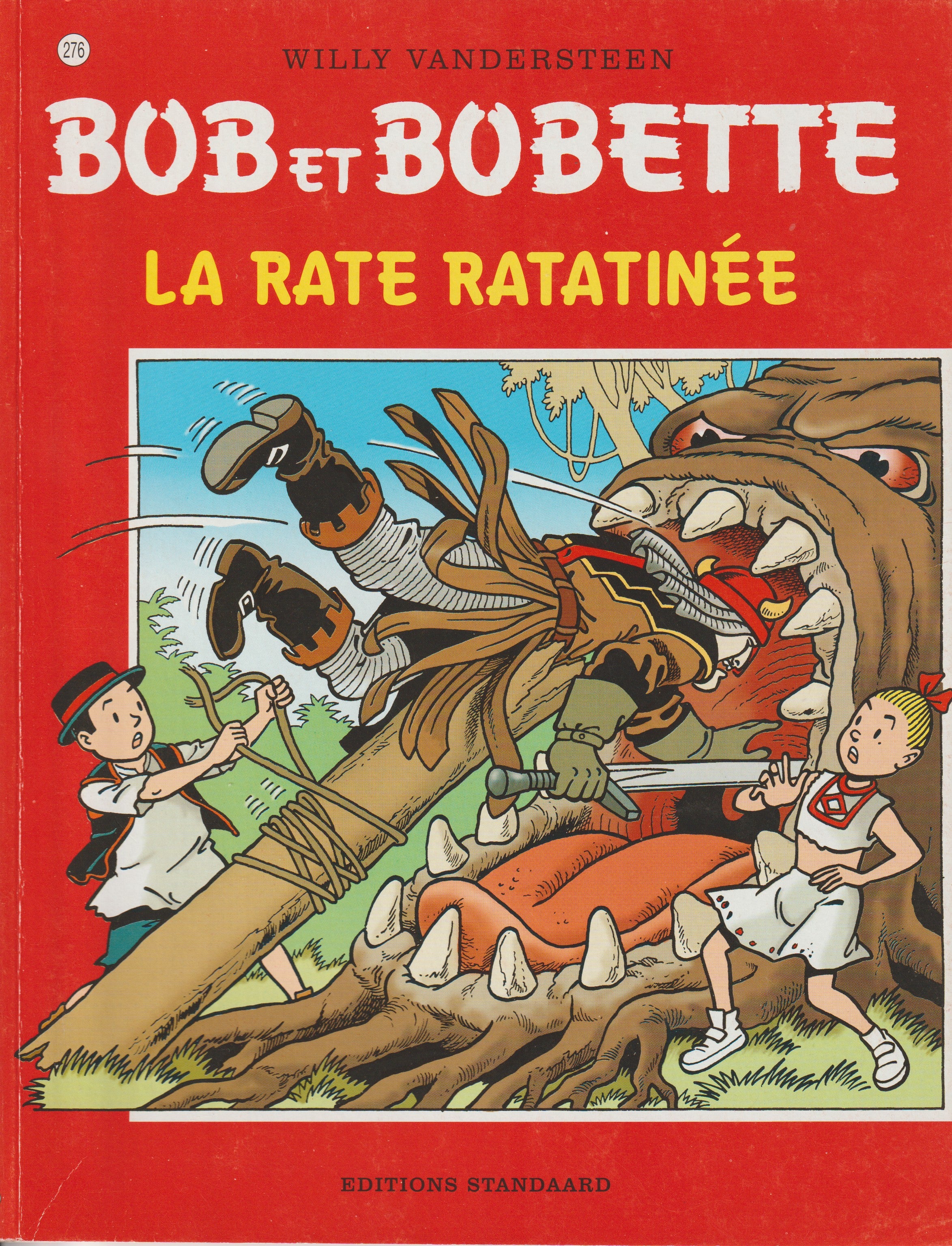 BD  Bob et Bobette - La Rate ratatinée - N° 276 - EO - 2002 -TTBE-Vandersteen