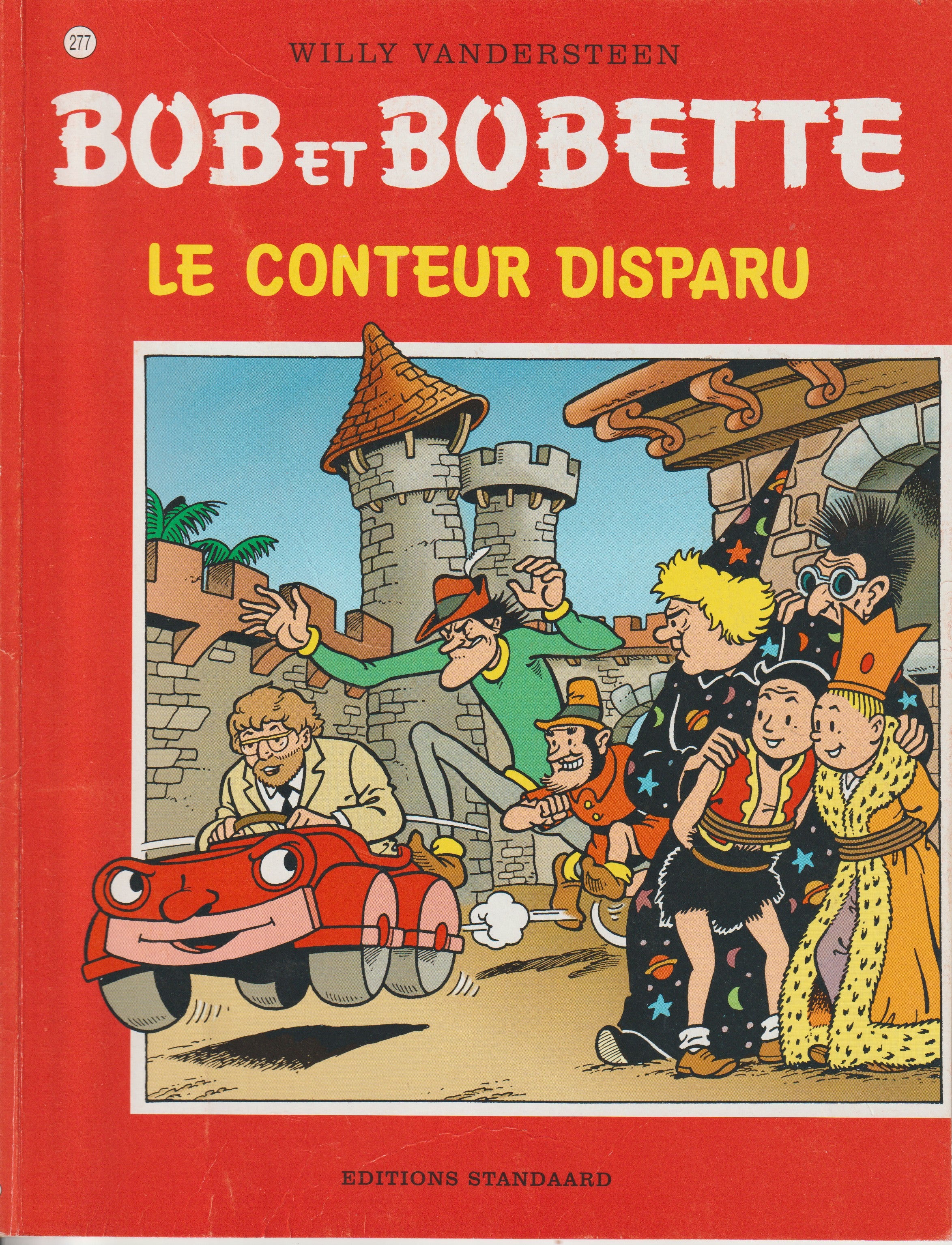 BD  Bob et Bobette - Le conteur disparu - N° 277 - EO - 2002 -TTBE-Vandersteen