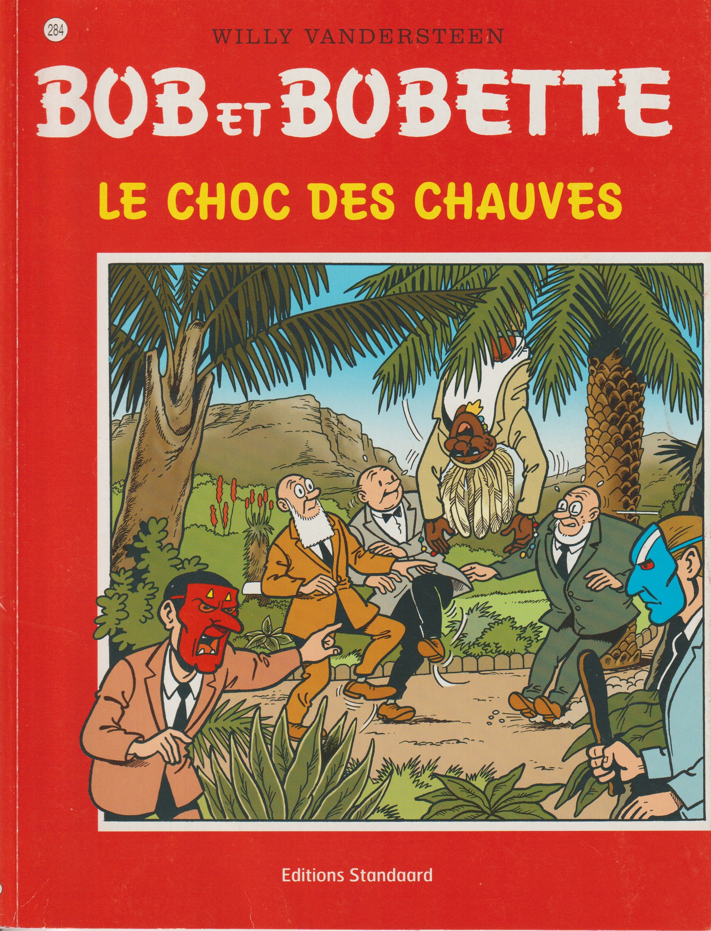 BD  Bob et Bobette - Le choc des chauves  - N° 284 - EO - 2004 -TTBE-Vandersteen