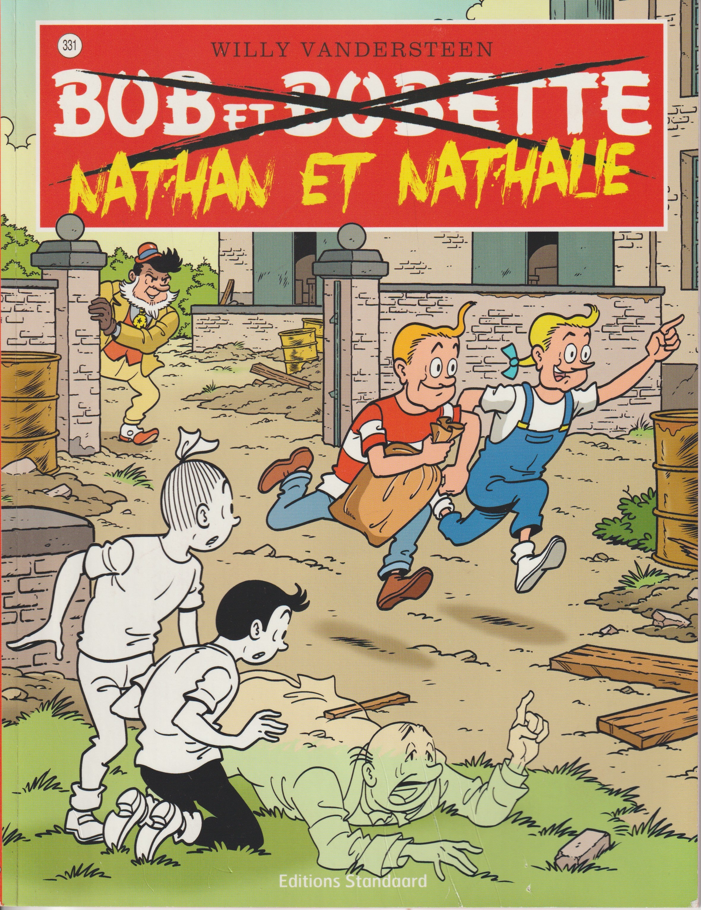 BD  Bob et Bobette - Nathan et Nathalie - N° 331 - EO - 2015 -TTBE-Vandersteen