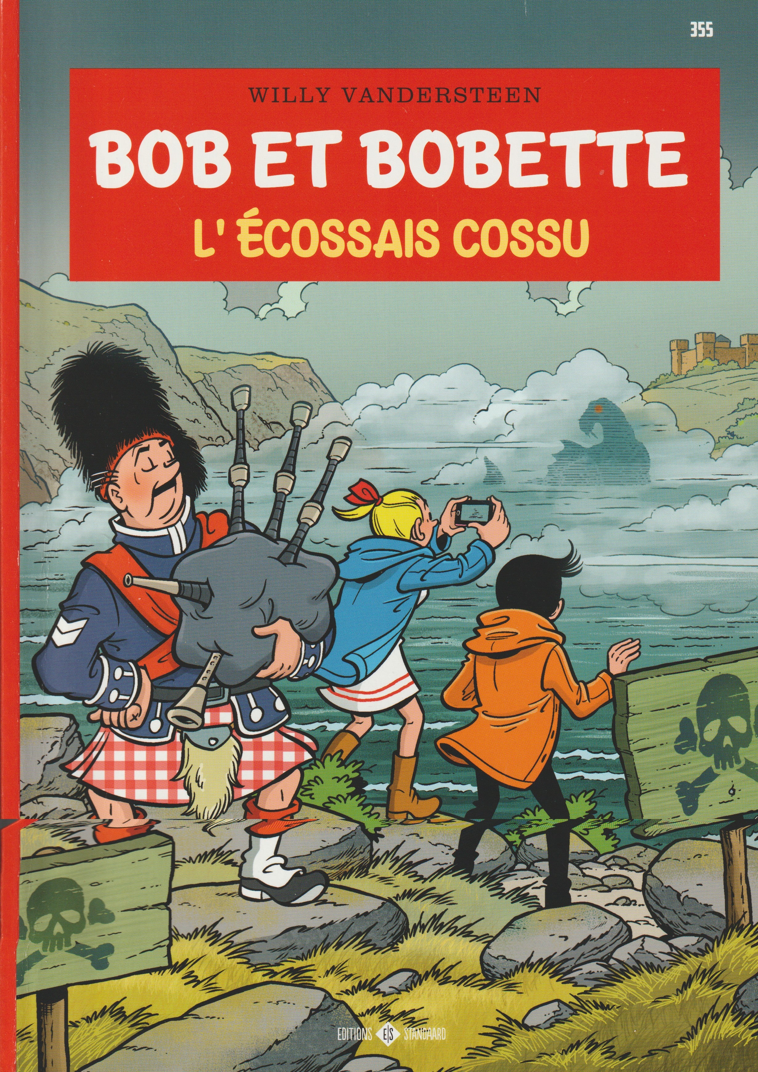 BD  Bob et Bobette - L'Écossais cossu - N° 355 - EO - 2020 -TTBE-Vandersteen