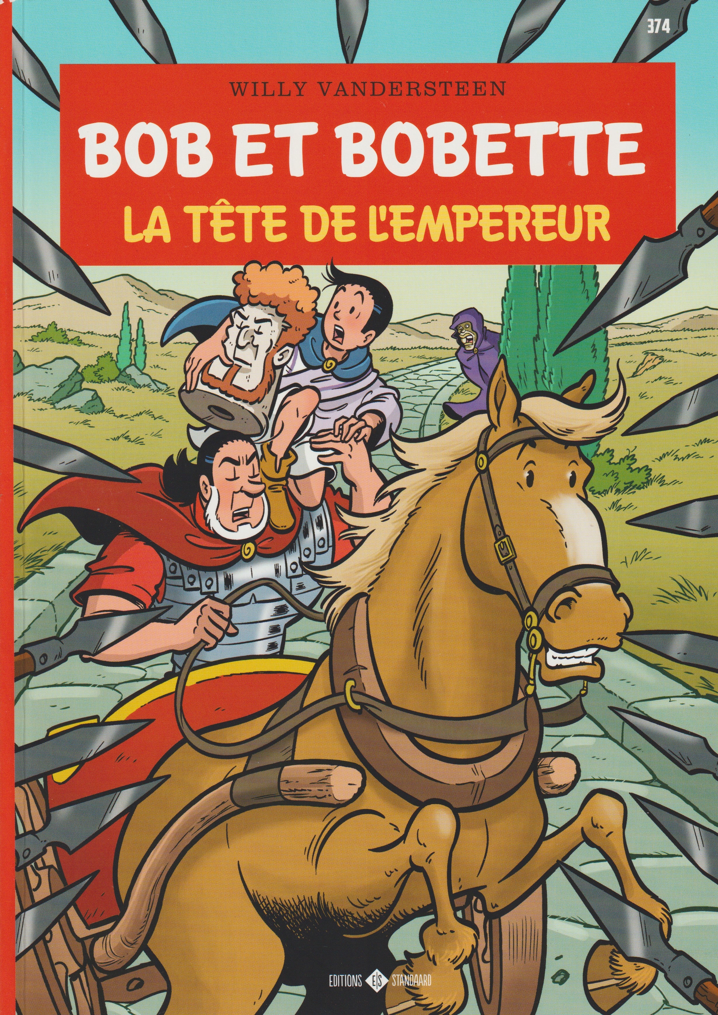 BD  Bob et Bobette - La tête de l’empereur - N° 374 - EO - 2024 -TTBE-Vandersteen