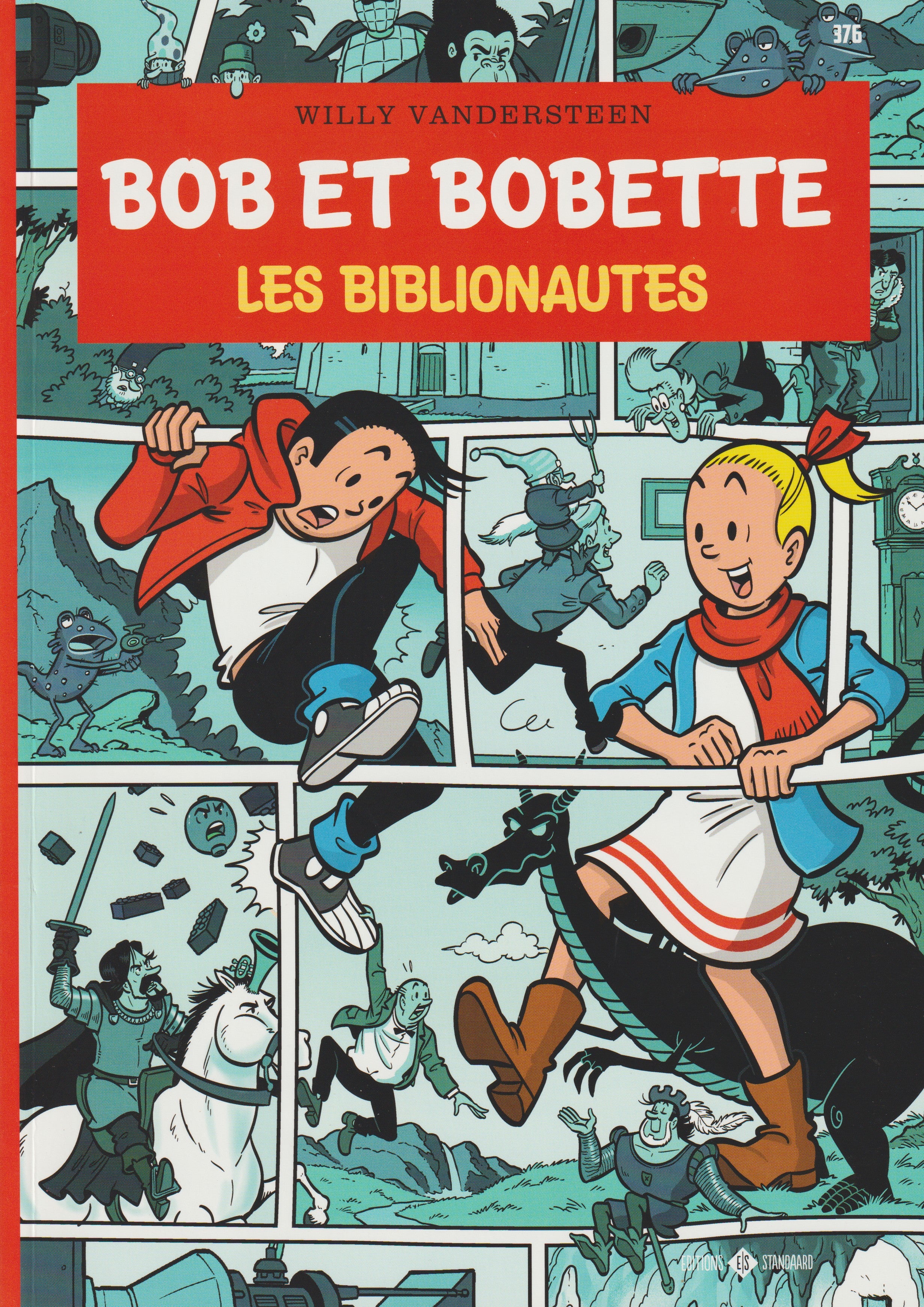 BD  Bob et Bobette - Les biblionautes - N° 376 - EO - 2024 -TTBE-Vandersteen