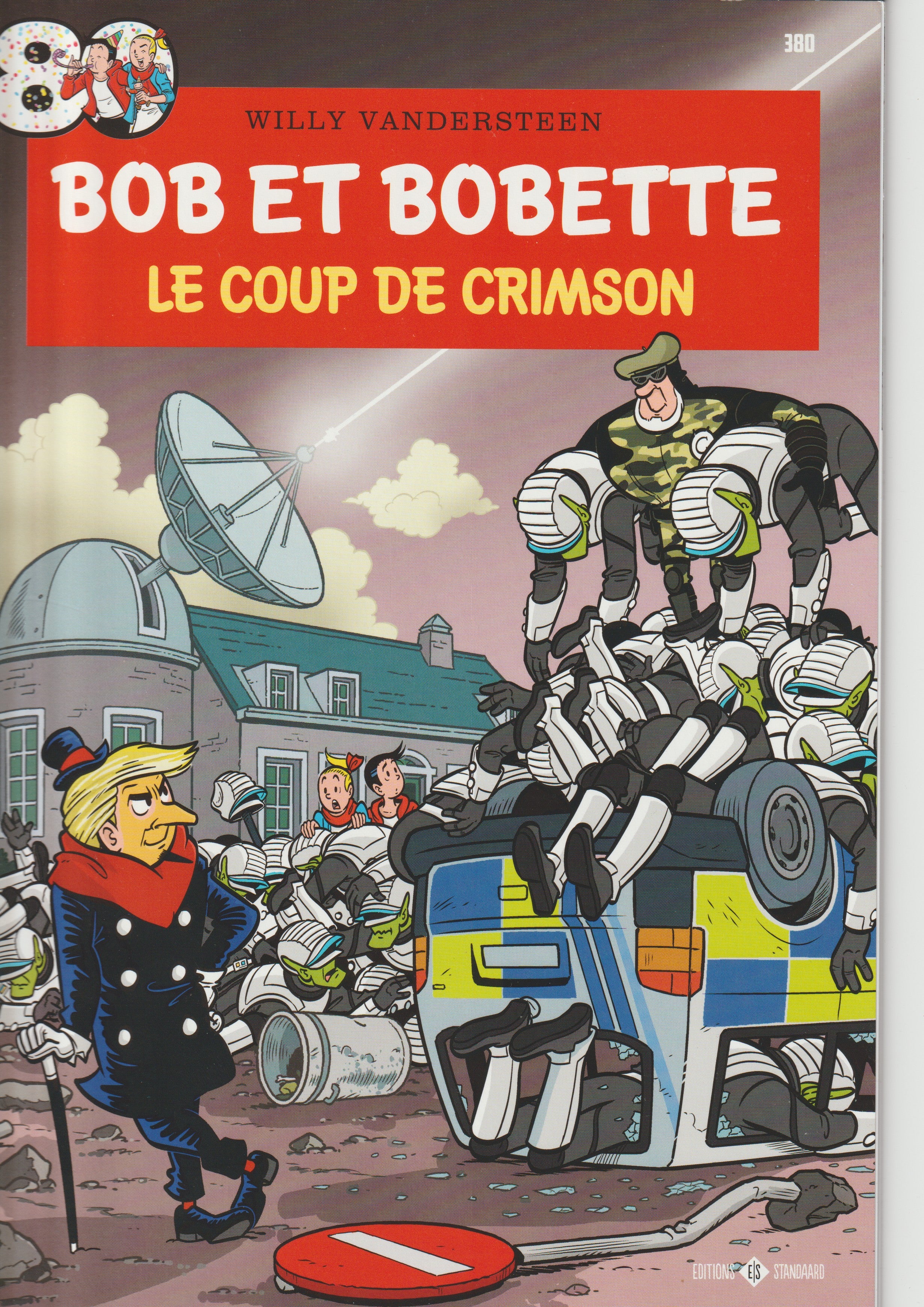 BD  Bob et Bobette - Le coup de Crimson - N° 380 - EO - 2025 -TTBE-Vandersteen