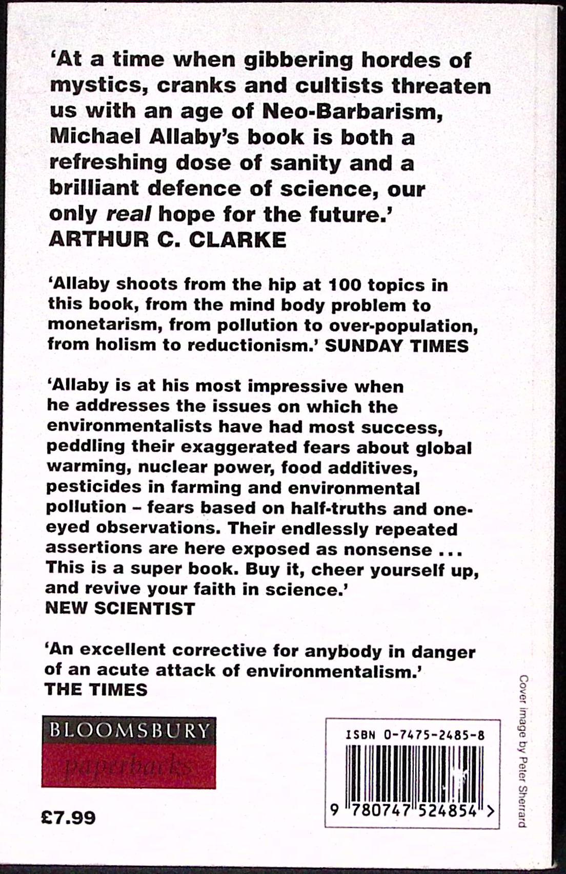 Livre ancien - Nature et environnement - Facing the future - Michael Allaby - RE - 1996 - TTBE- Bloomsbury Publishing