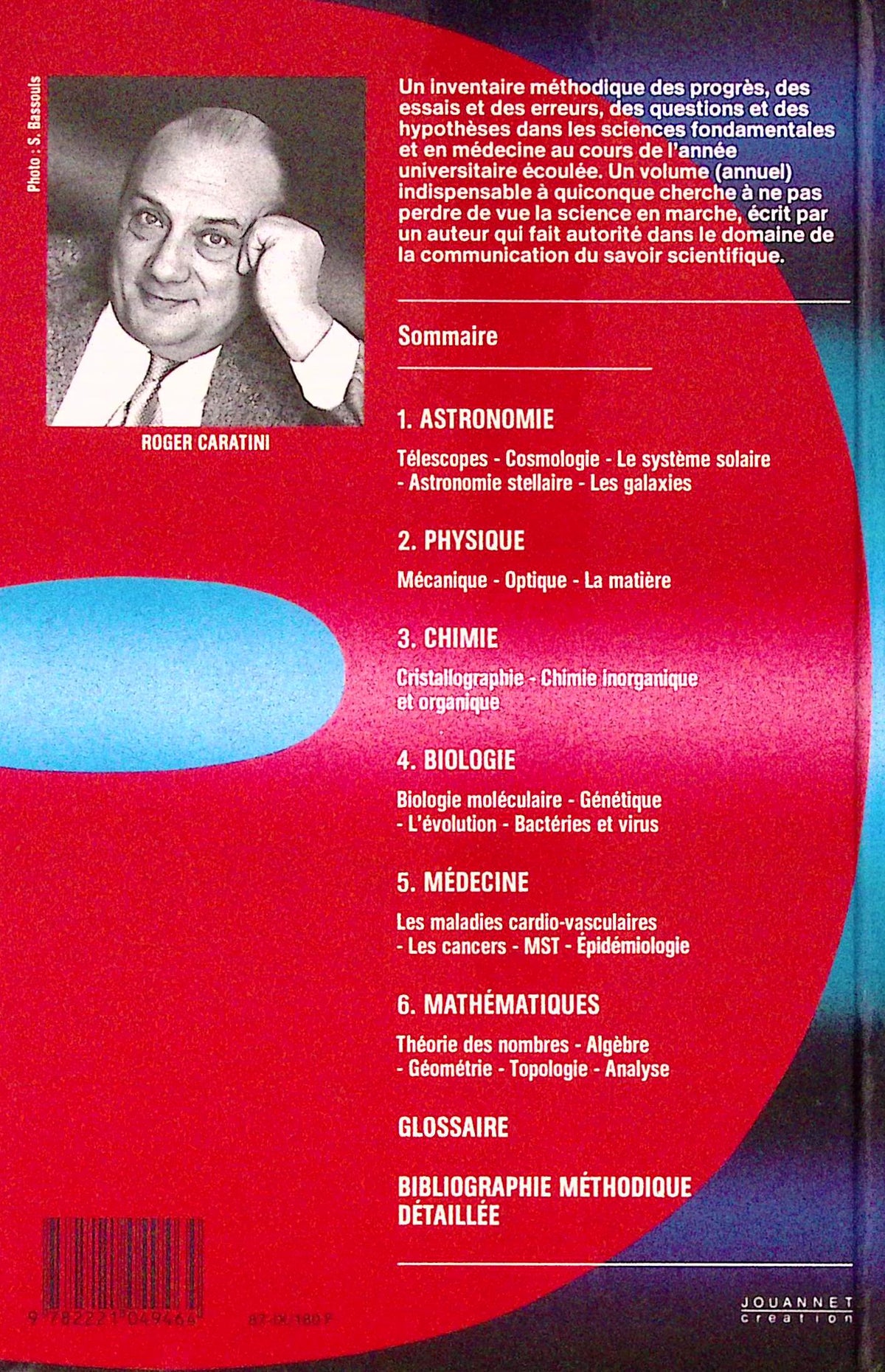 Livre ancien - Physique/Chimie - L'année de la science - Roger Caratini - EO - 1987 - TTBE- Seghers