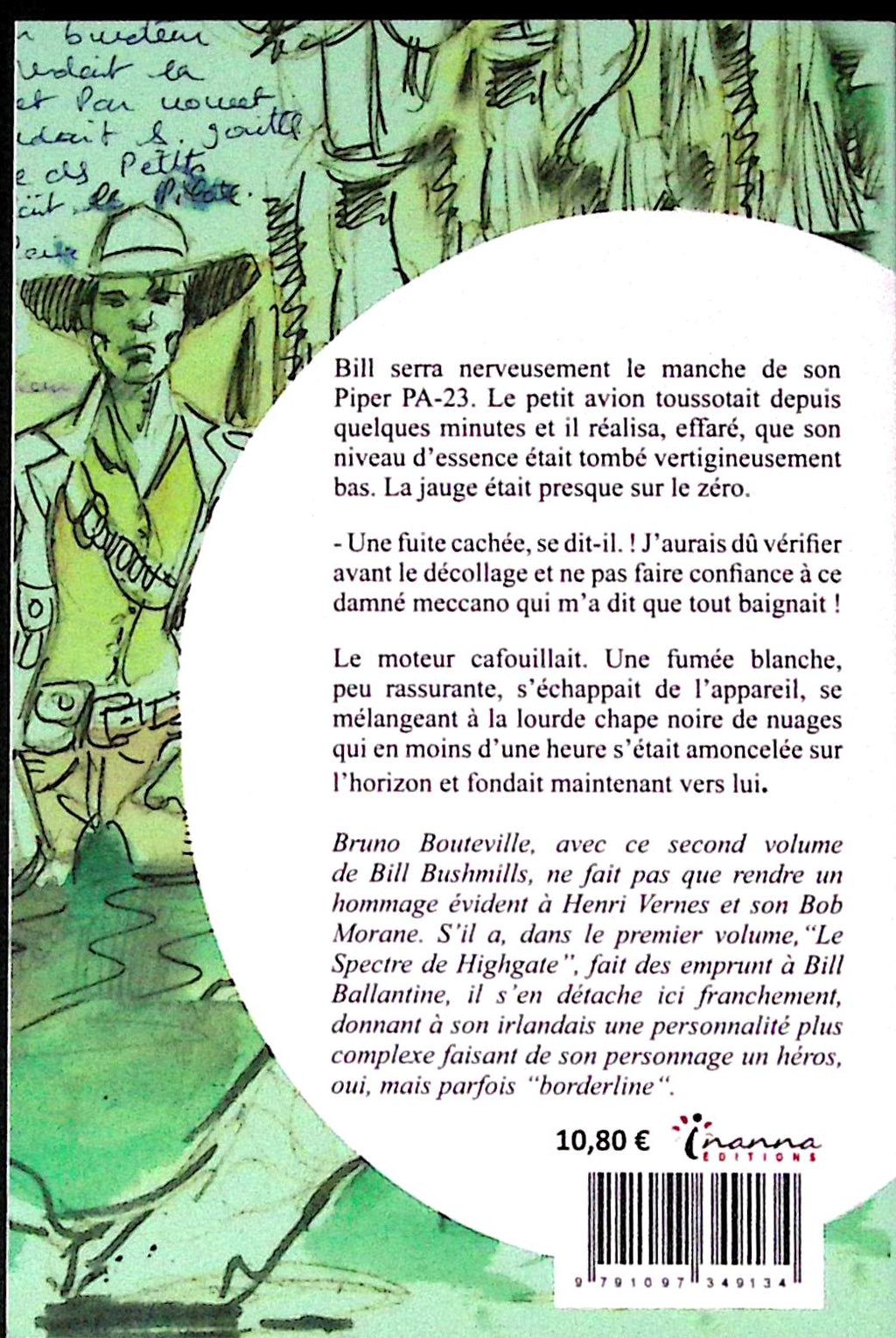 Livre dédiacé - Henri Vernes - Bob Morane - Bill Bushmills/Les muettes du bayou - EO - 2021 - TTBE- Hors-série