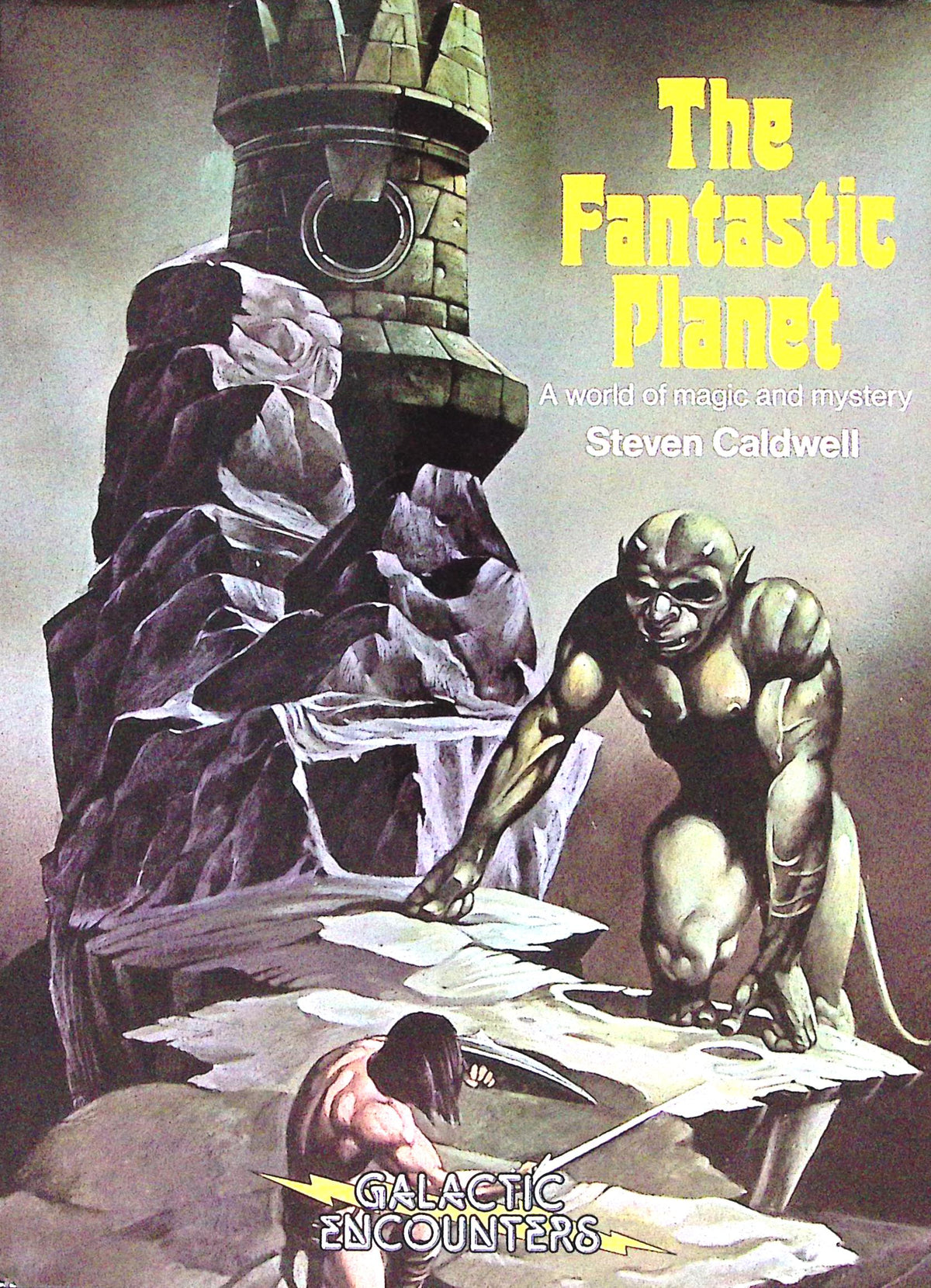 Livre science-fiction - Autres collections - Steven Caldwell - The fantastic planet - EO - 1980 - TTBE - Intercontinental book productions