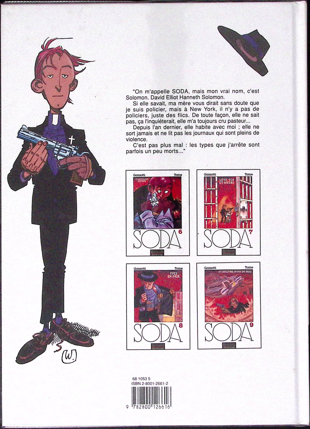 Bd - SODA - Dieu seul le sait - Tome 10 - Bruno Gazzotti et Philippe Tome - EO - 1999 - TTBE - Dupuis