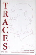 Livre - Georges Simenon - Centre d'études Gorges Simenon - Traces - EO - 1994 - TTBE - Université de Liège