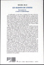 Livre ancien - Mathématiques - Les raisons de l'infini - Michel Blay - EO - 1993 - TTBE- Gallimard