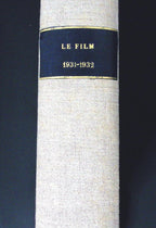 Livre ancien - Cinéma - Reliure de la revue "Le livre du cinéma" 104 numéros - EO - 1931/1932 - TTBE - Patria