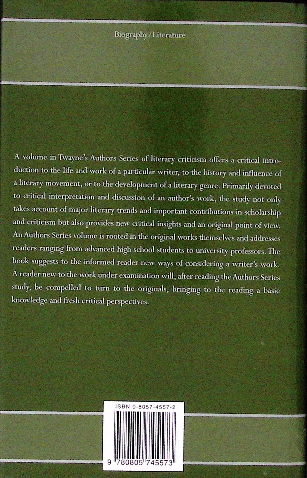 Livre - Georges Simenon - Lucille F. Becker - Georges Simenon revisited - EO - 1999 - TTBE - Twayne Publishers