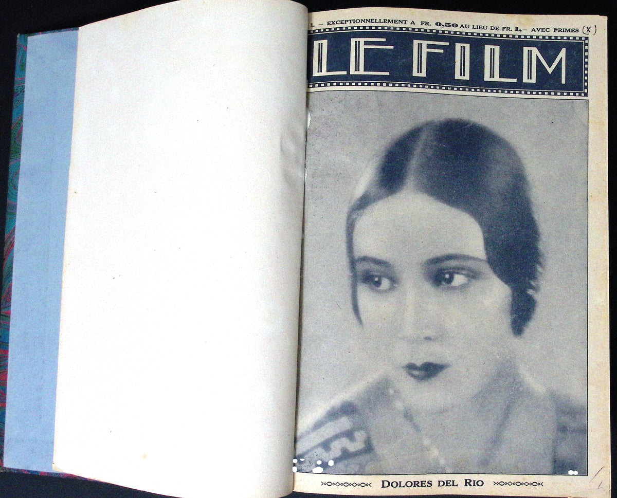 Livre ancien - Cinéma - Reliure de la revue "Le livre du cinéma" 104 numéros - EO - 1928/1929 - TTBE - Patria