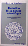 Livre ancien - Physique/Chimie - Evolution de la pensée scientifique - Lucia de Brouckère - EO - 1982 - TTBE- Culture Laïque