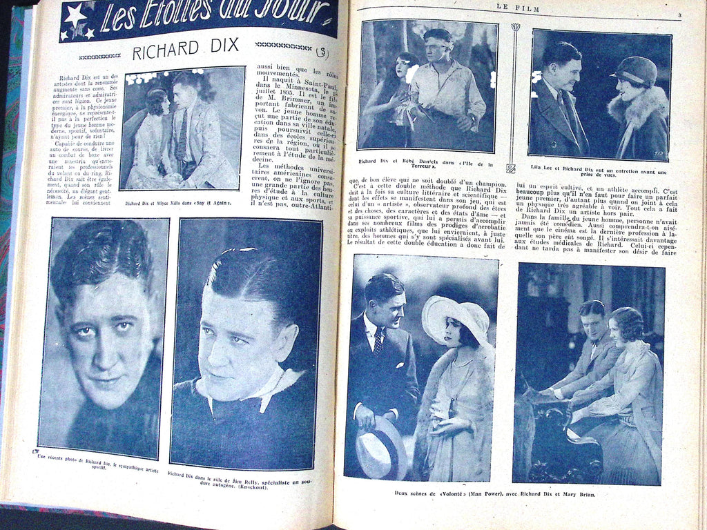 Livre ancien - Cinéma - Reliure de la revue "Le livre du cinéma" 104 numéros - EO - 1928/1929 - TTBE - Patria