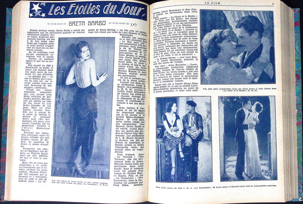 Livre ancien - Cinéma - Reliure de la revue "Le livre du cinéma" 104 numéros - EO - 1928/1929 - TTBE - Patria