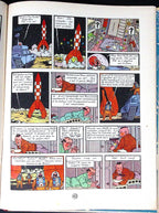 Bd Tintin - On a marché sur la lune B11 - Hergé - EO - 1954 - TBE - Casterman