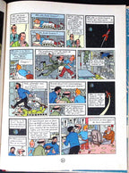 Bd Tintin - On a marché sur la lune B11 - Hergé - EO - 1954 - TBE - Casterman