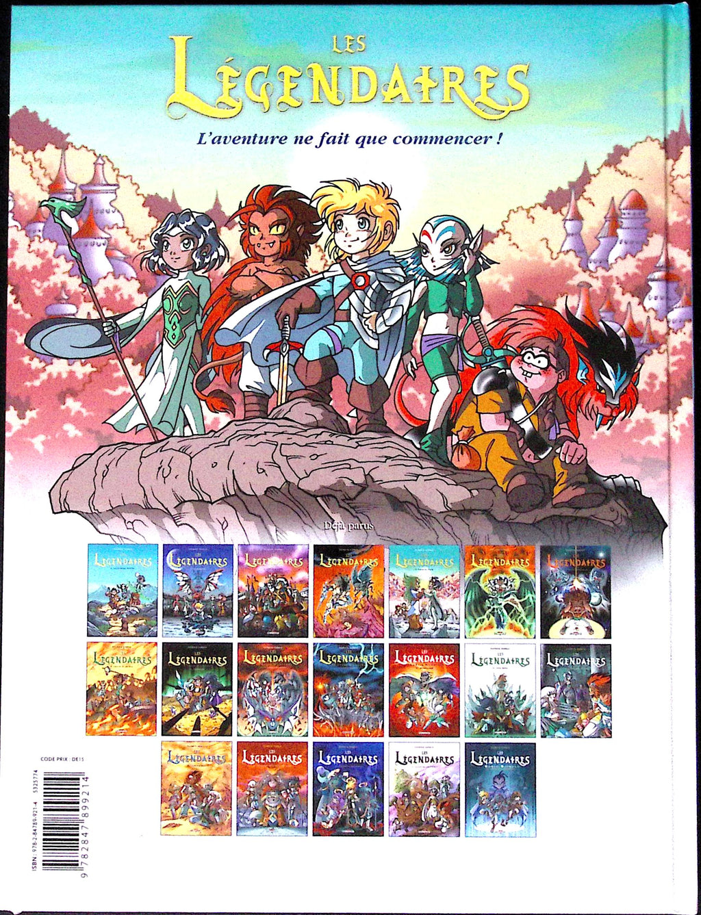 Bd - Les légendaires - Tome 4 - Le réveil du Kréa-Kaos - Sobral - EO - 2005 - TTBE - Delcourt