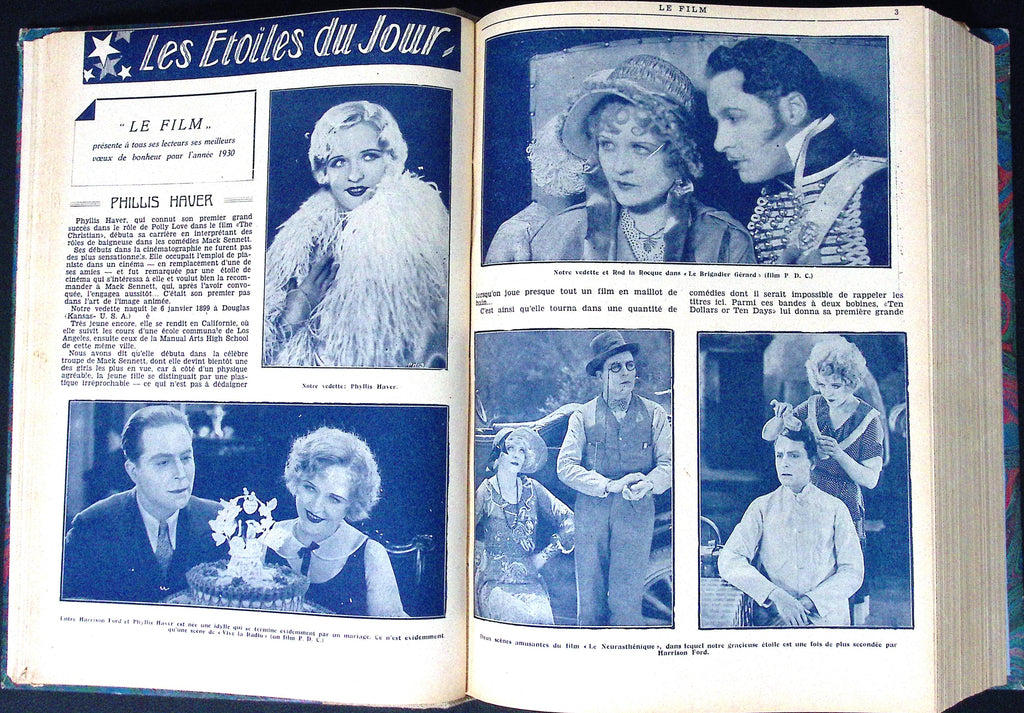 Livre ancien - Cinéma - Reliure de la revue "Le livre du cinéma" 104 numéros - EO - 1929/1930 - TTBE - Patria