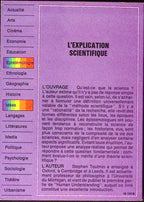 Livre ancien - Philosophie - L'explication scientifique - Stephen Toulmin - EO - 1973 - TTBE - Armand Colin