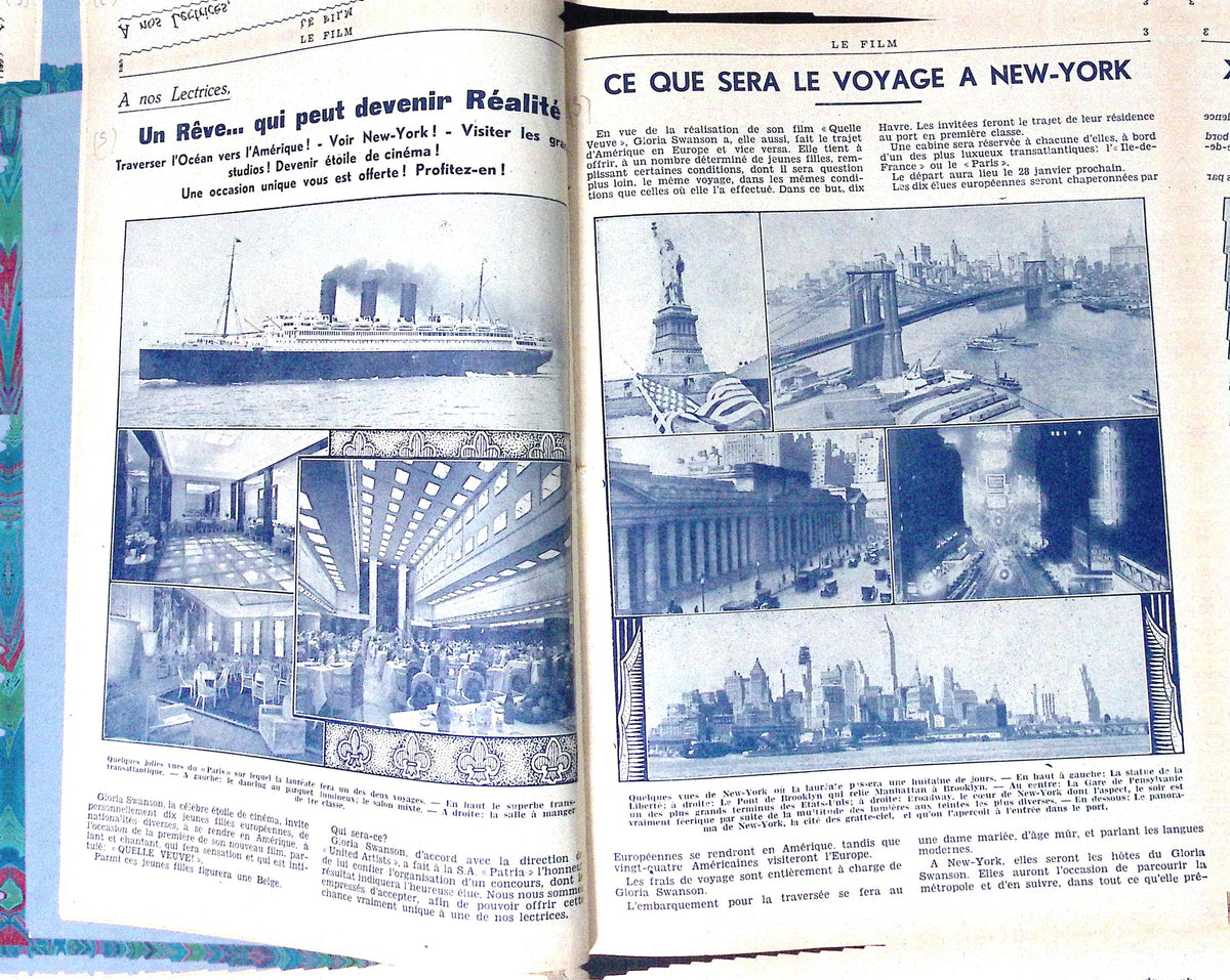 Livre ancien - Cinéma - Reliure de la revue "Le livre du cinéma" 104 numéros - EO - 1930/1931 - TTBE - Patria