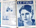 Livre ancien - Cinéma - Reliure de la revue "Le livre du cinéma" 104 numéros - EO - 1930/1931 - TTBE - Patria