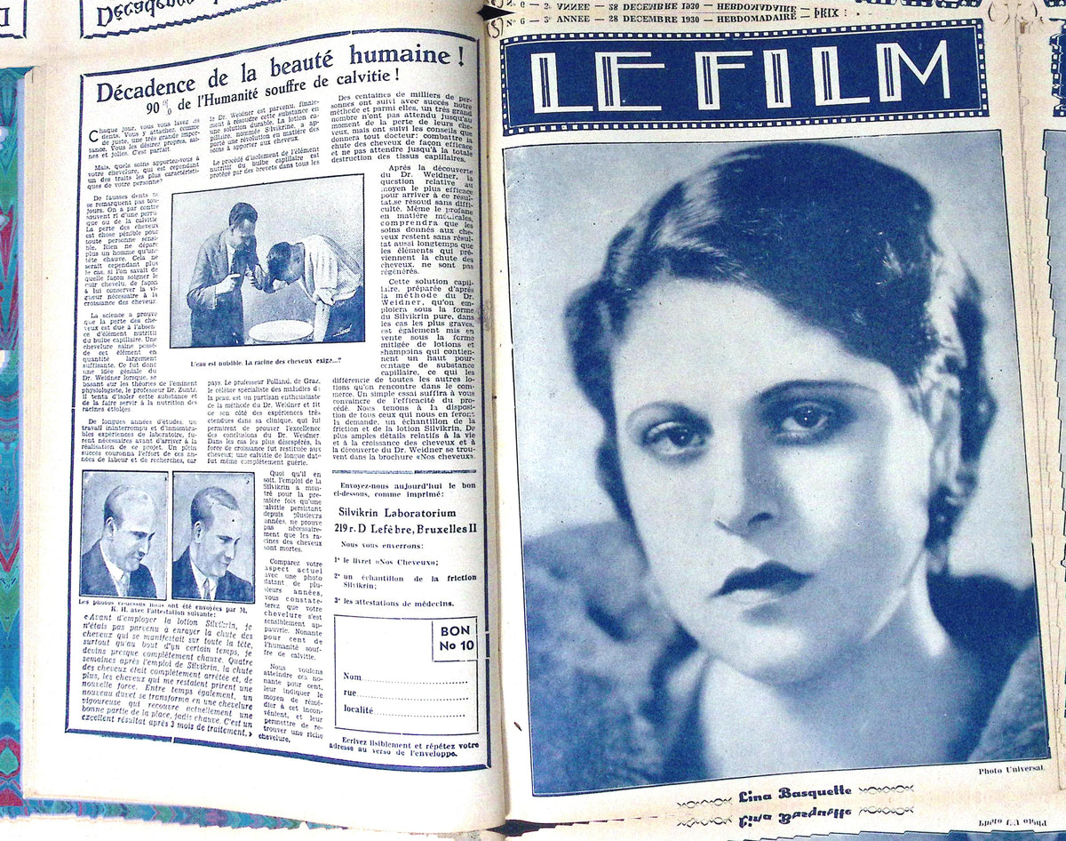 Livre ancien - Cinéma - Reliure de la revue "Le livre du cinéma" 104 numéros - EO - 1930/1931 - TTBE - Patria