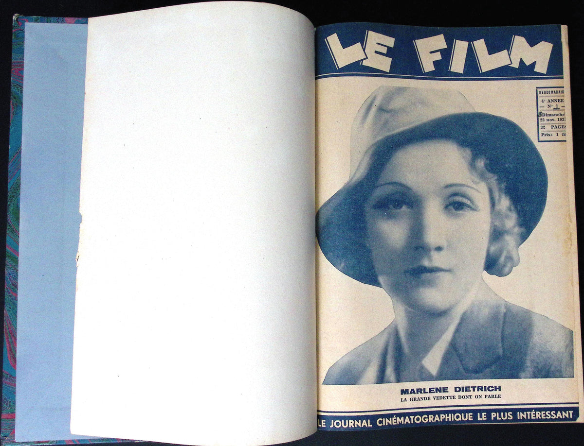 Livre ancien - Cinéma - Reliure de la revue "Le livre du cinéma" 104 numéros - EO - 1931/1932 - TTBE - Patria