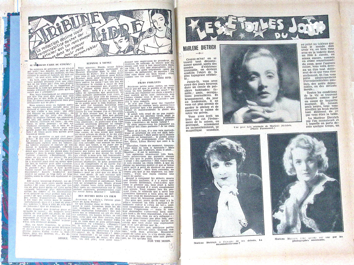 Livre ancien - Cinéma - Reliure de la revue "Le livre du cinéma" 104 numéros - EO - 1931/1932 - TTBE - Patria