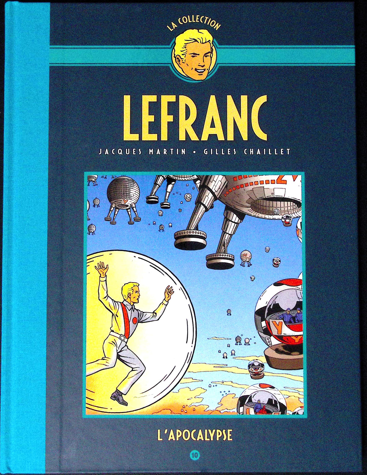 Bd - Lefranc - La collection - Tome 10 - L'apocalypse - Jacques Martin - RE - 2019 - TTBE - Hachette