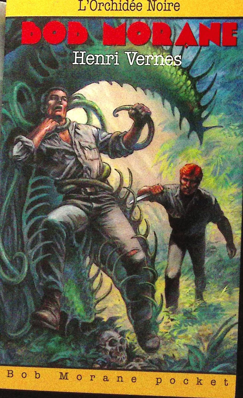 Livre - Henri Vernes - Bob Morane - L'Orchidée Noire - Numéro 13 - TYPE 21 - RE - 1993 - TTBE- Lefrancq