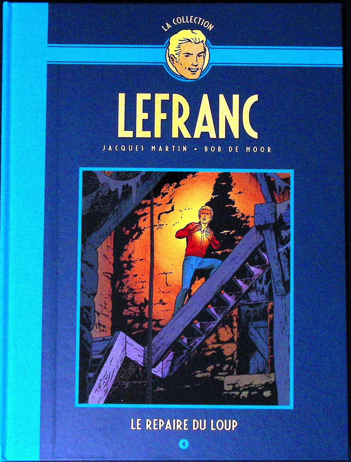 Bd - Lefranc - La collection - Tome 4 - Le repaire du loup - Jacques Martin - RE - 2019 - TTBE - Hachette